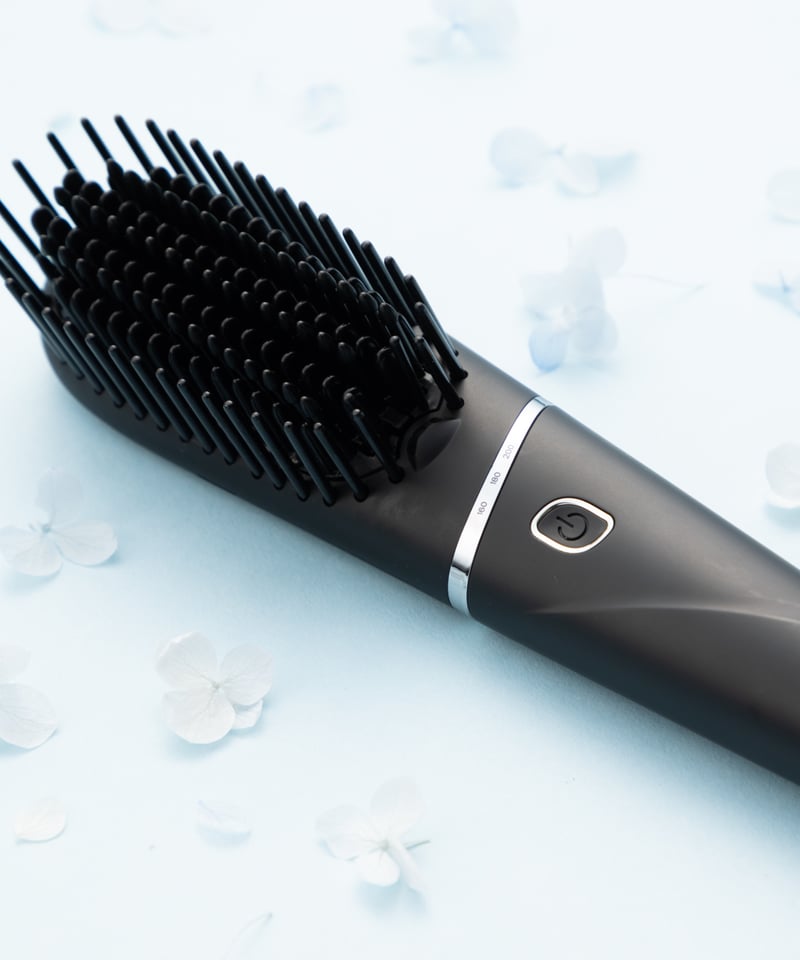ONITSUYA オニツヤ ヒートブラシ ブラシヘアアイロン ブラック 美品 ONITSUYA オニツヤ ヒートブラシ ブラシヘアアイロン ブラック 美品
