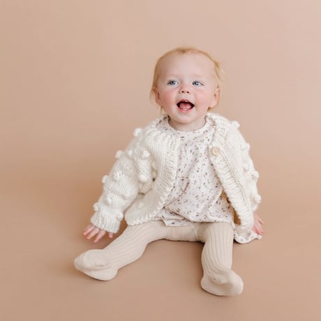 Popcorn Cardigan【Cream】