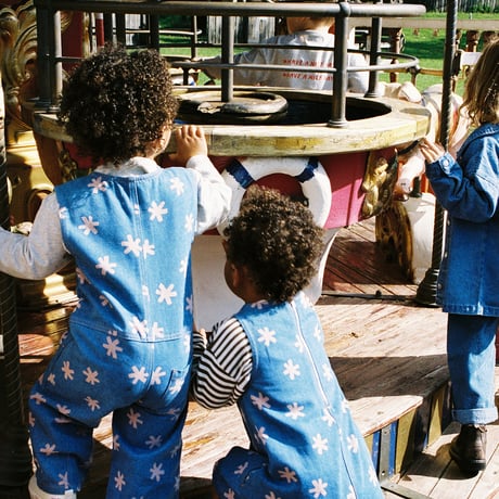 Organic Starlight Denim Jumpsuit