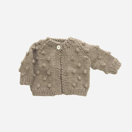 Popcorn Cardigan【Flax】