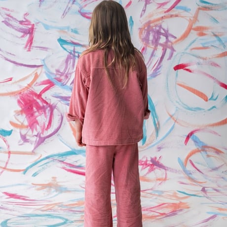 Organic Cord Frill Pant