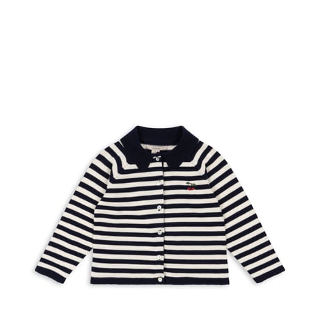 VENTON KNIT CARDIGAN GOTS(NAVY)
