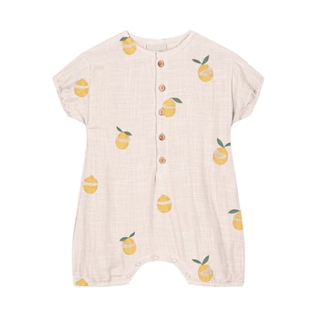 ROMPER BEBECITO 【OFF WHITE / LEMON】
