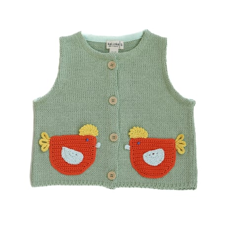 Arda Vest【Pistachio】
