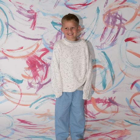 Organic Funfetti Knit Pull Over