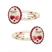 Scallop framed cherries clic clacs