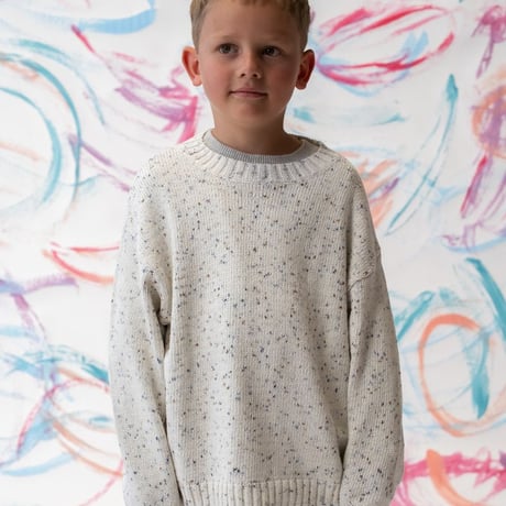 Organic Funfetti Knit Pull Over