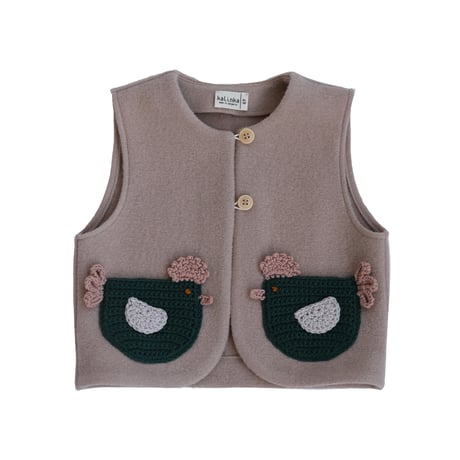 Caspian Chicken Vest【Cloud Mousse】