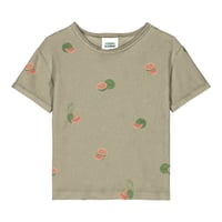 TSHIRT ESSENTIAL 【GOLDEN GREEN/WATERMELON】