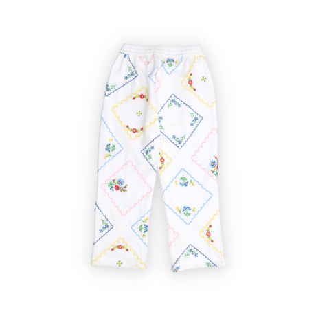 Jacinthe Pant Multicolor Embroidery