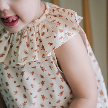 MARTHE ROMPER/Lemon plumetis