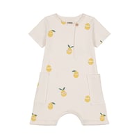 JUMPSUIT AIME 【OFF WHITE/LEMON】