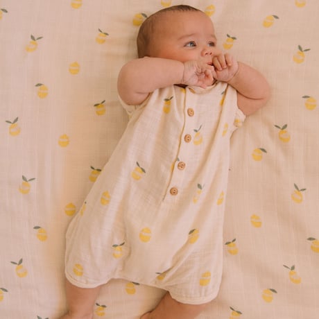 ROMPER BEBECITO 【OFF WHITE / LEMON】
