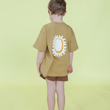 Sunshine Tee-Mustard