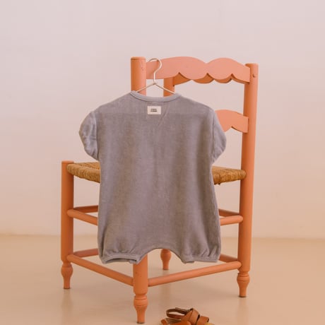 ROMPER BEBECITO 【SILVER/BLUE】