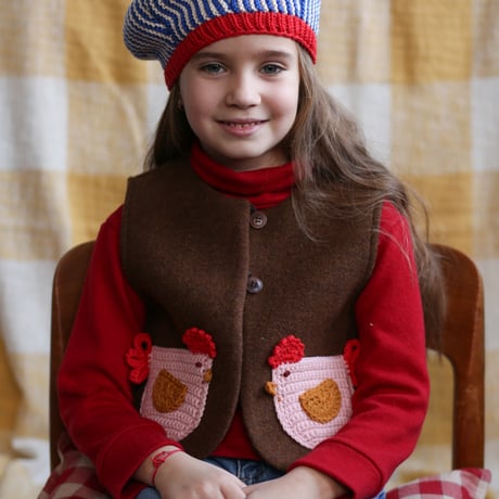 Divna Beret【Charocal/Caramel】