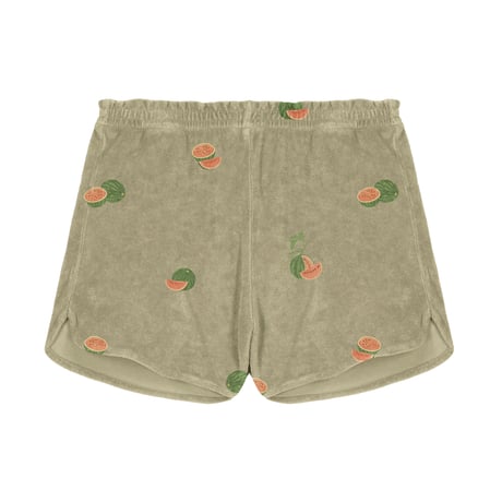 SHORTS GEORGY 【GOLDEN GREEN/WATERMELON】