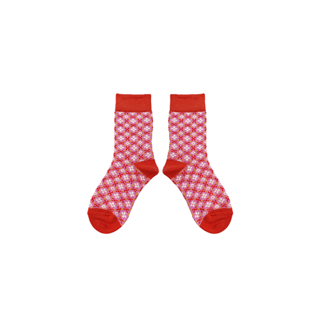 PETAL SHORT SOCKS【ROSE】