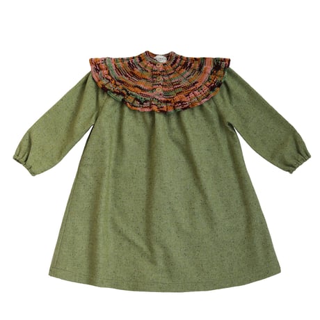 Sidra Dress【Dried Moss 】