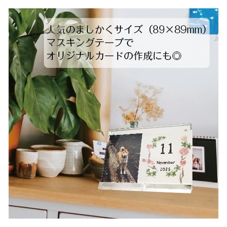 ましかくカード（マンスリーカード12枚・おでかけメモ24枚）セット