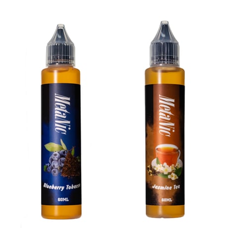 MetaNic 60ml Mr.VAPE オリジナル バニラ ミント ブルーベリー タバコ ジャスミンティー コーラ hinic hiliq