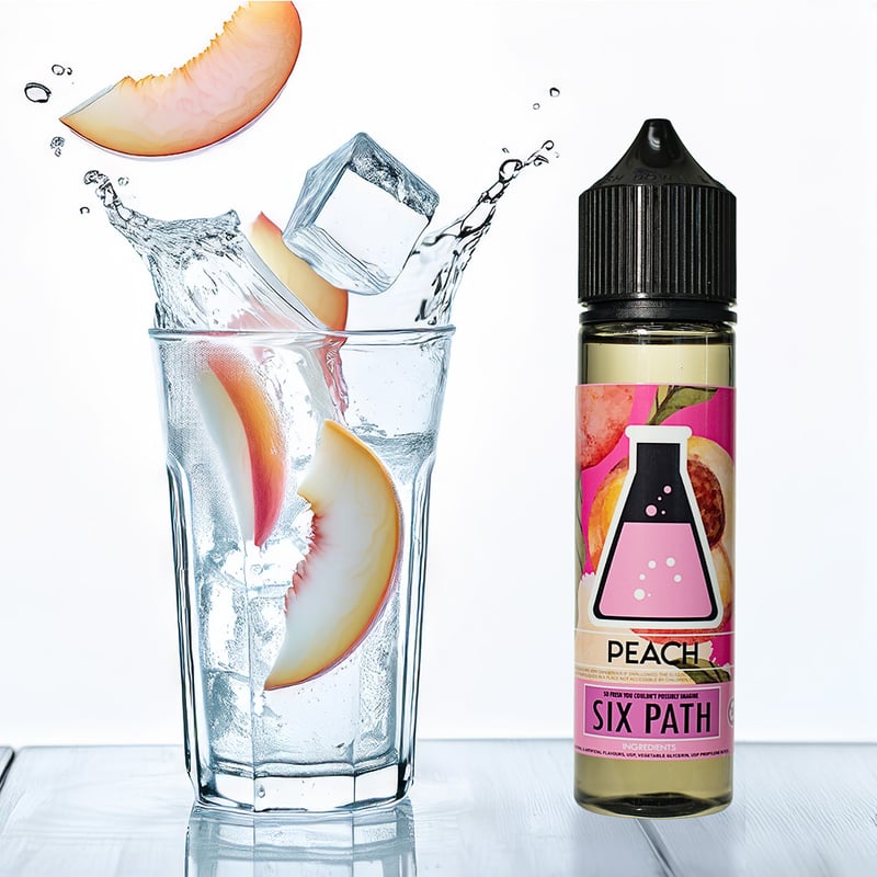 SIX PATH】 PEACH 60ml ピーチ | Mr.VAPE ONLINE