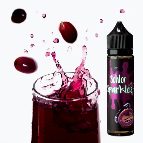 SCHLOR SPARKLES 60ml 清涼感たっぷりグレープ