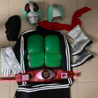 仮面ライダー1号 2号 コスチュームセット コスプレ 本格革 回転 仮面ライダー1号 2号 コスチュームセット コスプレ 本格革 回転