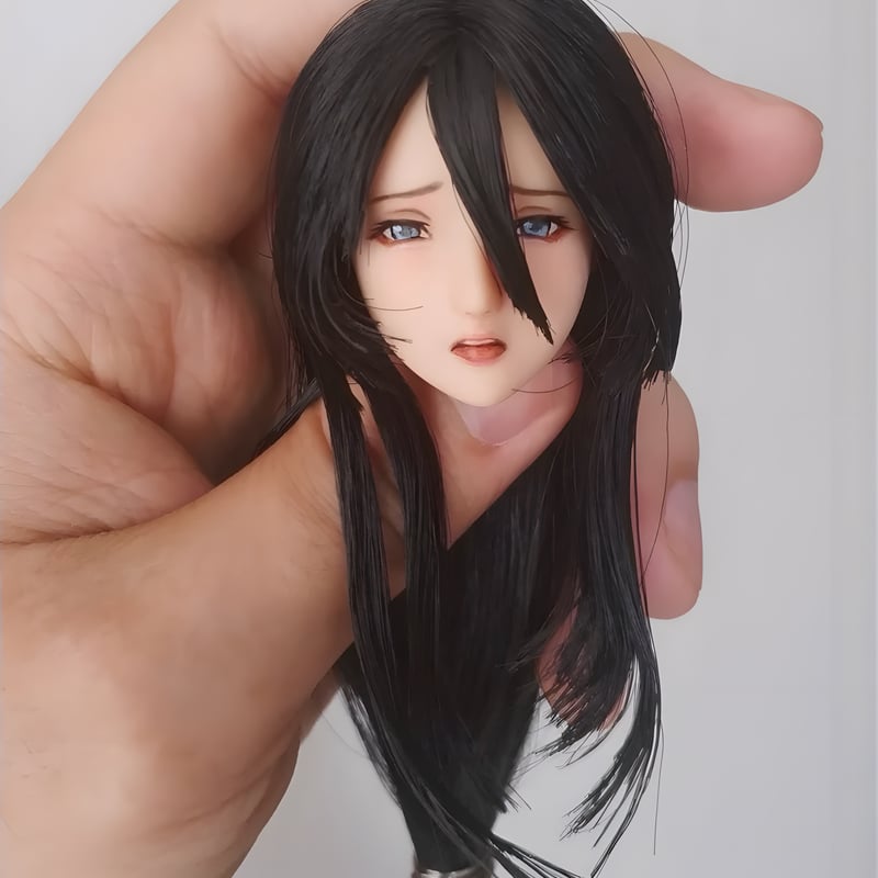 1/6 フィギュア 12インチ ヘッドスカルプ 女性モデル 手仕上げ 1/6 フィギュア 12インチ ヘッドスカルプ 女性モデル 手仕上げ