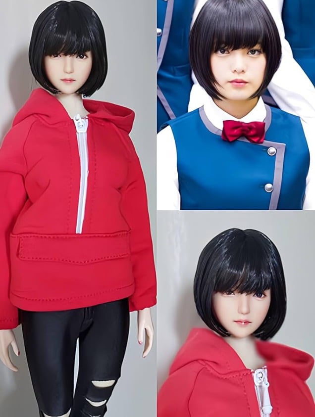 1/6スケール 女性フィギュア ヘッド EINI 06 | EINI