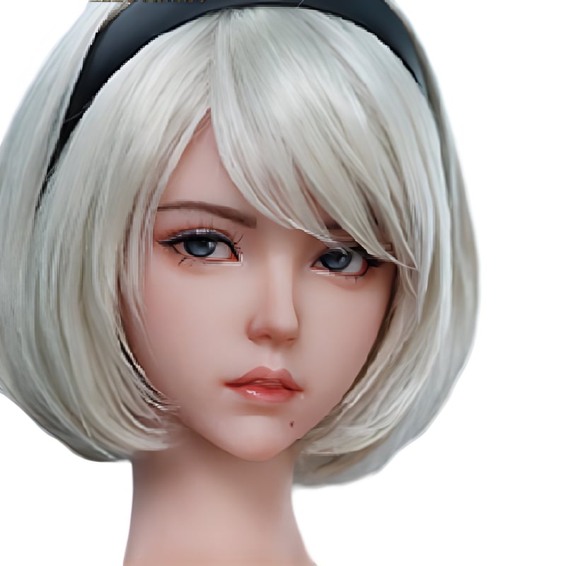 1/6 フィギュア 12インチ ヘッドスカルプ 女性モデル 手仕上げ 手磨き