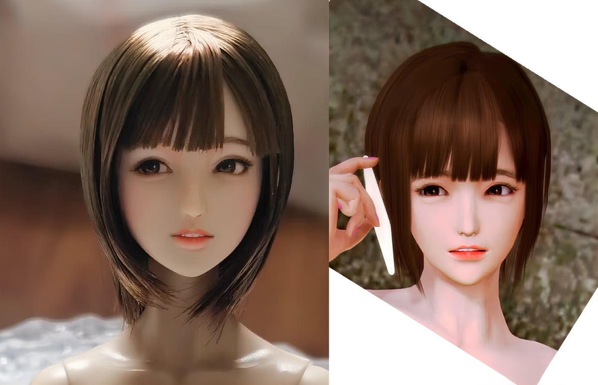 1/6スケール 女性フィギュア ヘッド EINI 05 | EINI