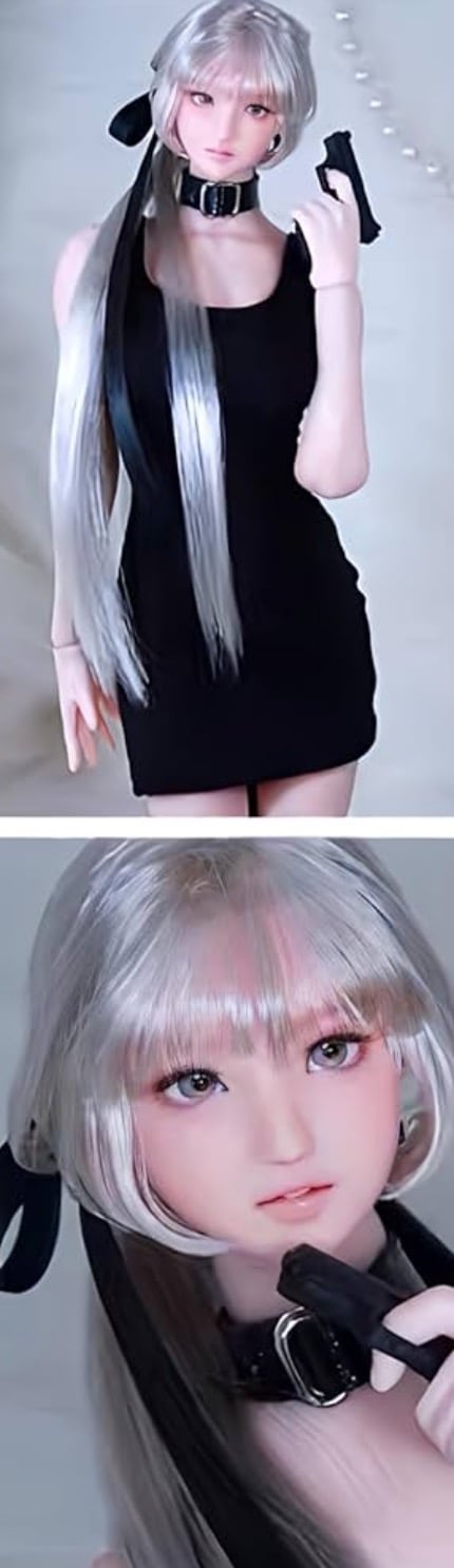 1/6 フィギュア 12インチ ヘッドスカルプ 女性モデル 手仕上げ 手磨き