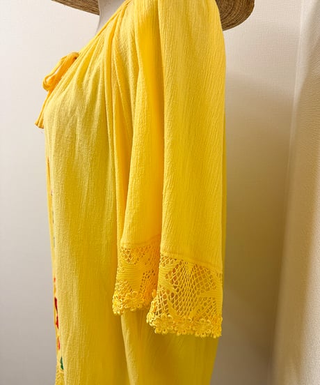 Mexican star lace tunic