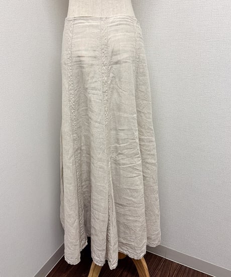 linen skirt