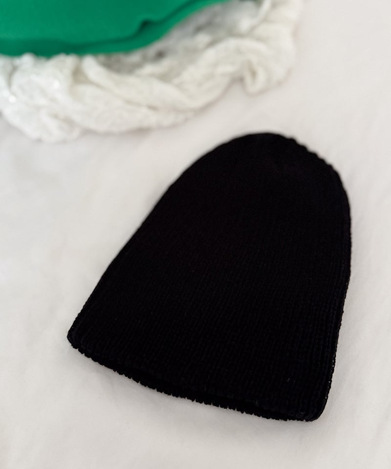新品未使用 CLANE SOFT KNIT BEANIE ブラック WEB / FLAG SHOP限定】TES JAPAN KNIT CAP / ニットキャップ