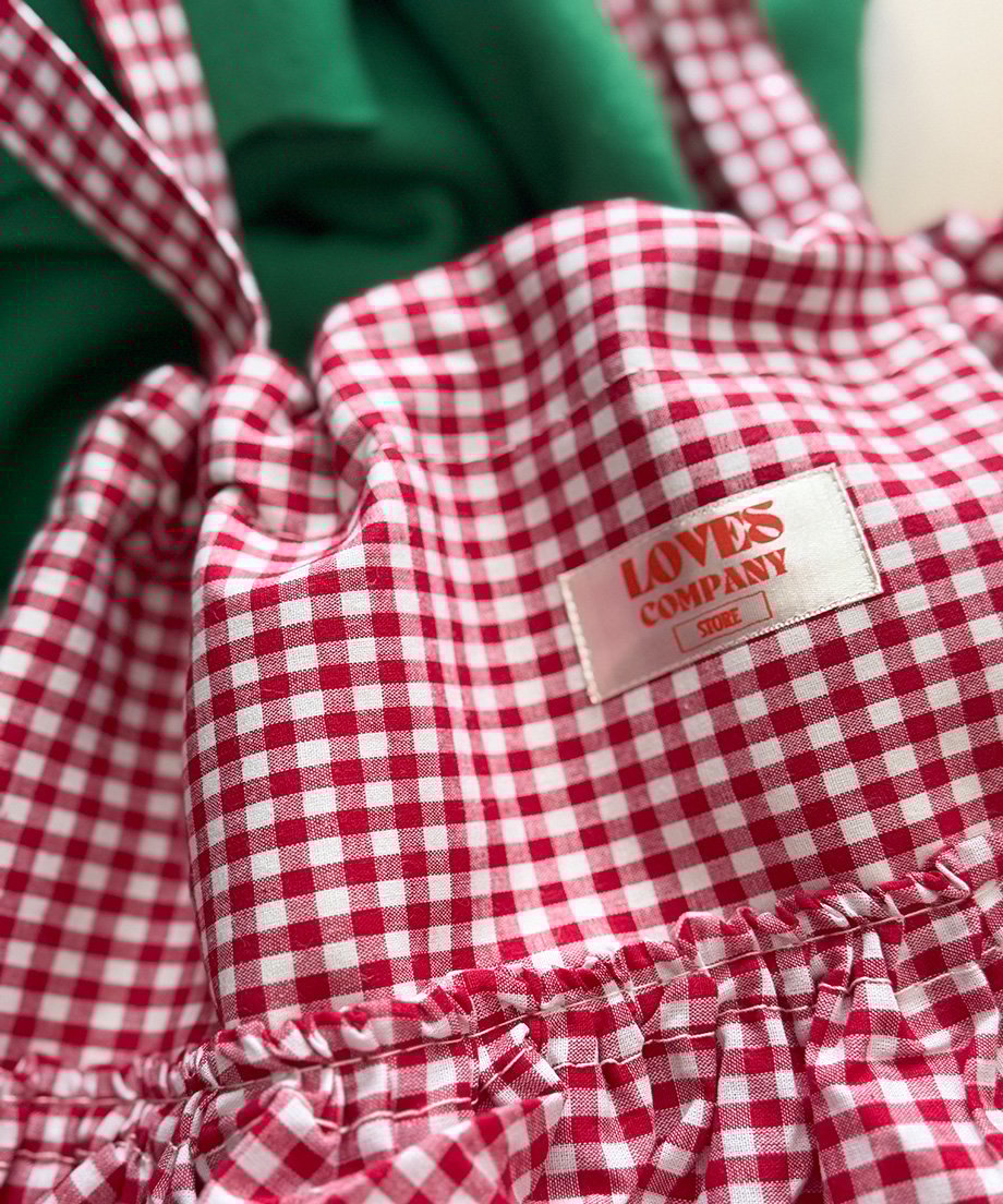 OSSL ♥Ossl Dan.z Check Tote Bag / 追跡付 original check tote bag | LOVES COMPANY STORE