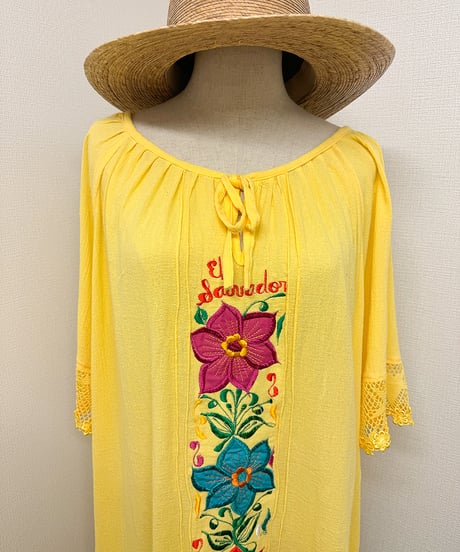 Mexican star lace tunic