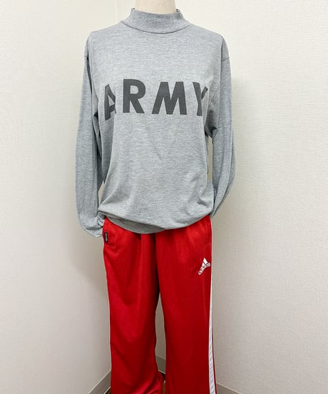 ARMY mock neck LS