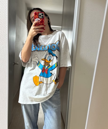 Velva Sheen × Donald Duck Printed T-Shirt