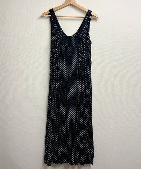 dot ribbon dress