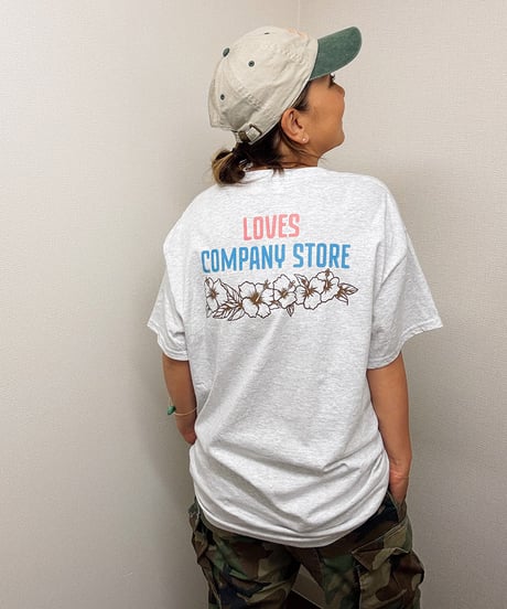 hibiscus pocket tee