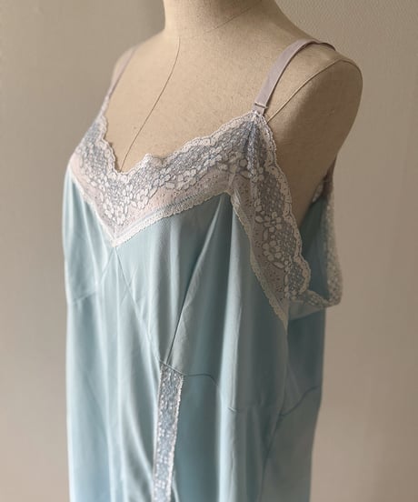 Vintage Perfectform Lace Slip Dress