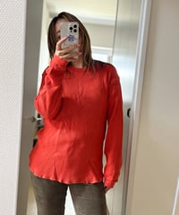 BUGLE BOY Rib Long Sleeve Top