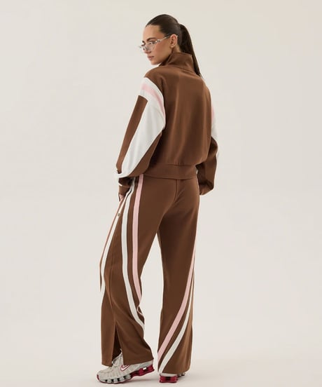 ARAMINTA JAMES -1996 Trackside Sweatshirt Mocha-