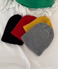 Ribbed Knit Beanie