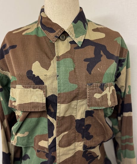 U.S. Military Green Camo Jacket / NATO 7080/7484 XS Vintage