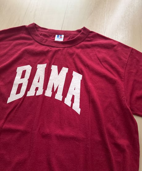 BAMA Vintage College Tee / Russell Athletic Made in USA