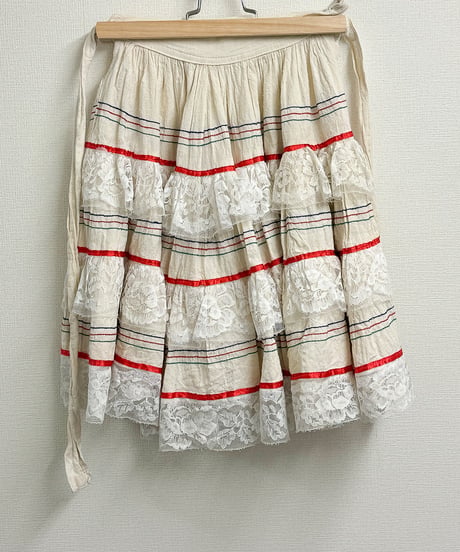 kids mexican frills skirt