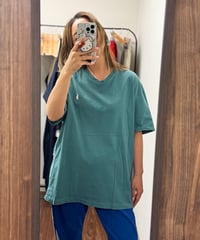 POLO ralph lauren V neck tee grn